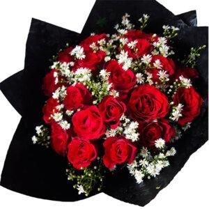 Red Roses Bunch