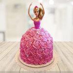 The Barbie Princess Doll Cake - 1.5Kg