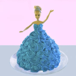 The Barbie Princess Doll Cake