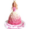 Disney Barbie Themed Cake