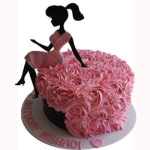 Girl Themed Cake