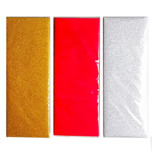 Gold, Silver, Red Color Wedding, Christmas, Rich Cake Wrapping Paper