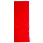 Color Cake Wrapping Paper - 2.5inch x 7inch 100Pcs Red Pack