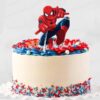 Spiderman Printed Topper Cake to Sri Lanka