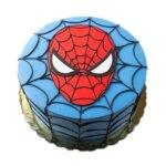 The Spiderman Face Buttercream Cake - 1.0Kg