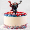 Thor Avengers Printed Cake