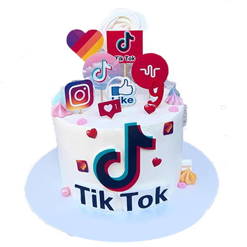 Tik Tok Splash Cake – Miss Cake