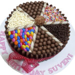 Eggless Chocolate Candyland Cake - 1Kg