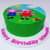 Pepa Pig Buttercream Cake