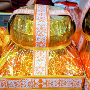 atapirikara with thai sudu yakada stainless steel paththraya