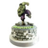 Avengers hulk cake