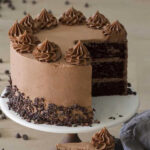 Coffee Cake with Coffeecream Topping