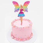 Barbie Princess Printed Topper Cake