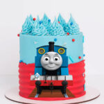 Thomas Train Printed Topper Cake
