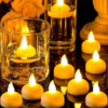 Led floating candles