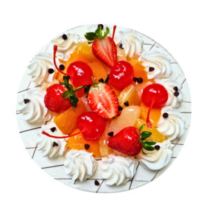 Fruit gateau cake
