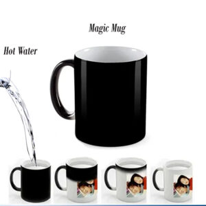 Heat mug magic mug illustration