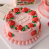 bride to be buttercream cake