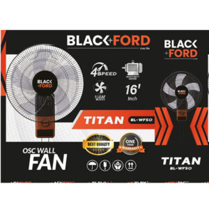 The Black Ford BL-WF50 is a wall-mounted fan