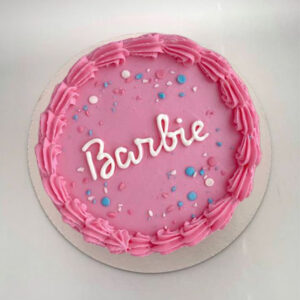 Bento barbie-themed cake for a girl