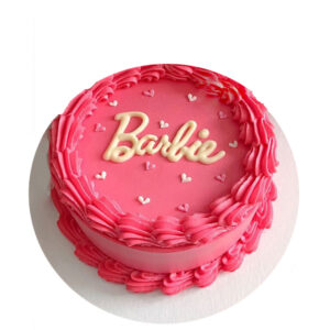 Bento barbie-themed cake for a girl