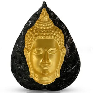 Bring serenity and a touch of Southeast Asian tradition into your home with a beautiful 3D Buddha Face in Bo Leaf