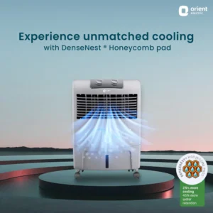 This powerful and efficient cooler provides a refreshing blast of cool air, making it the perfect companion for your personal space or small room.