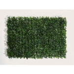 Artificial Wall Boxwood Hedge Grass Tiles උදුපියළිය for Roof Balcony Wall Decor Greenery Panels Ivy Fence 16inch x 24inch
