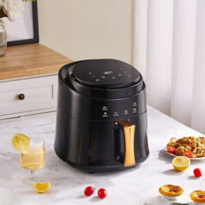 Set your desired cooking time and let the air fryer do the rest.