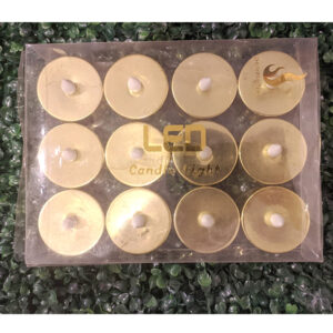 Powered by two AAA batteries, these candles can provide more than 24 hours of continuous use.