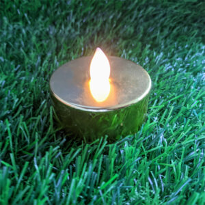 Our LED tea lights feature a steady, consistent flame effect, providing a calm and relaxing ambiance