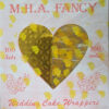 3 in 1 Gold Color cake wrapping paper 100 sets pack