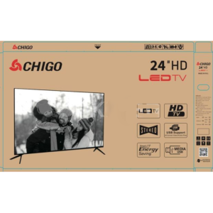 Enjoy your favorite shows and movies in clear detail with the Chigo 24-inch LED TV