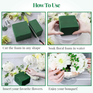 Count on OASIS® Floral Foam to support you with ultra-consistent floral foam made for maximum flower life.