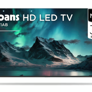 Abans 32 Inch LED TV delivers a vibrant and immersive entertainment experience in a compact and stylish design.