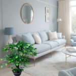 Lifelike Artificial Benjamina Tree for indoor and outdoor 3 feet