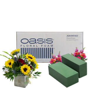 Count on OASIS® Floral Foam to support you with ultra-consistent floral foam made for maximum flower life.