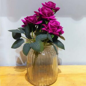 Enjoy the beauty of roses year-round without the expense and upkeep of fresh flowers.