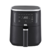 This sleek and efficient air fryer uses hot air circulation to cook your food to crispy perfection with little to no oil.