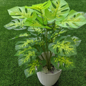 Stands at 2 feet tall, perfect for tabletops, shelves, or as a floor accent.