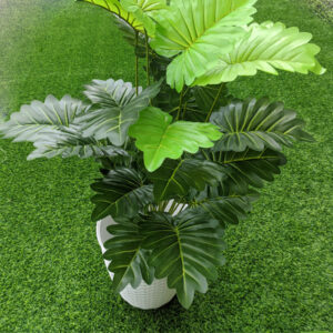 Lifelike Artificial Monstera Leaf Tree