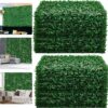 Instantly elevate the aesthetic of your indoor or outdoor environment with our premium Artificial Boxwood Hedge Wall Panels.