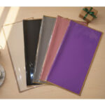 Durable & Waterproof Plain Flower Gift Wrap - 20 Sheets, Shiny Finish