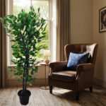 Lifelike Artificial Benjamina Tree for indoor and outdoor 5 feet