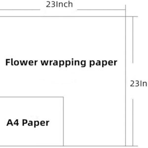 The glossy 23inch x 23 inch surface ensures your bouquets and gifts stand out.
