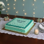 Thank You Buttercream Sheet Cake