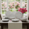 🌹 Dankotuwa Lasting Rose 21-Piece Dinner Set 🌹