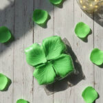 Luxurious Silk Rose Petals - Green