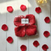 Luxurious Silk Rose Petals - Dark Red