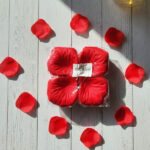 Luxurious Silk Rose Petals - Red